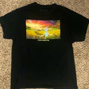Rick and morty graphic tee